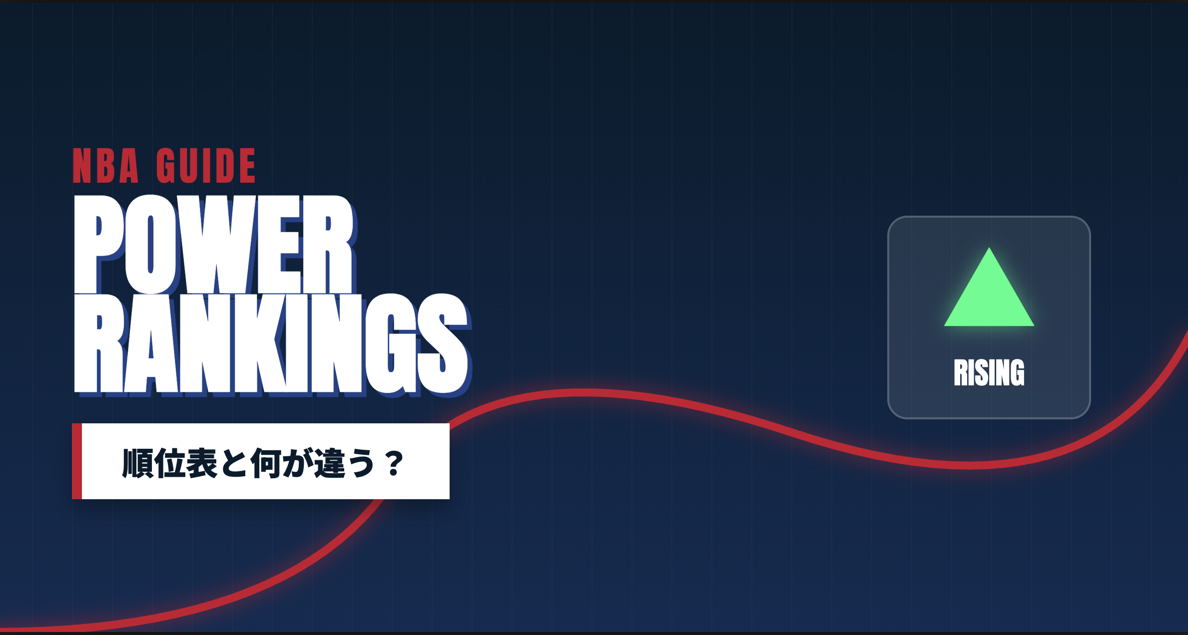 2025最新】NBAパワーランキングとは？公式順位表との違いと、リアルタイム情報の正しい見方 - BasketTalkJapan